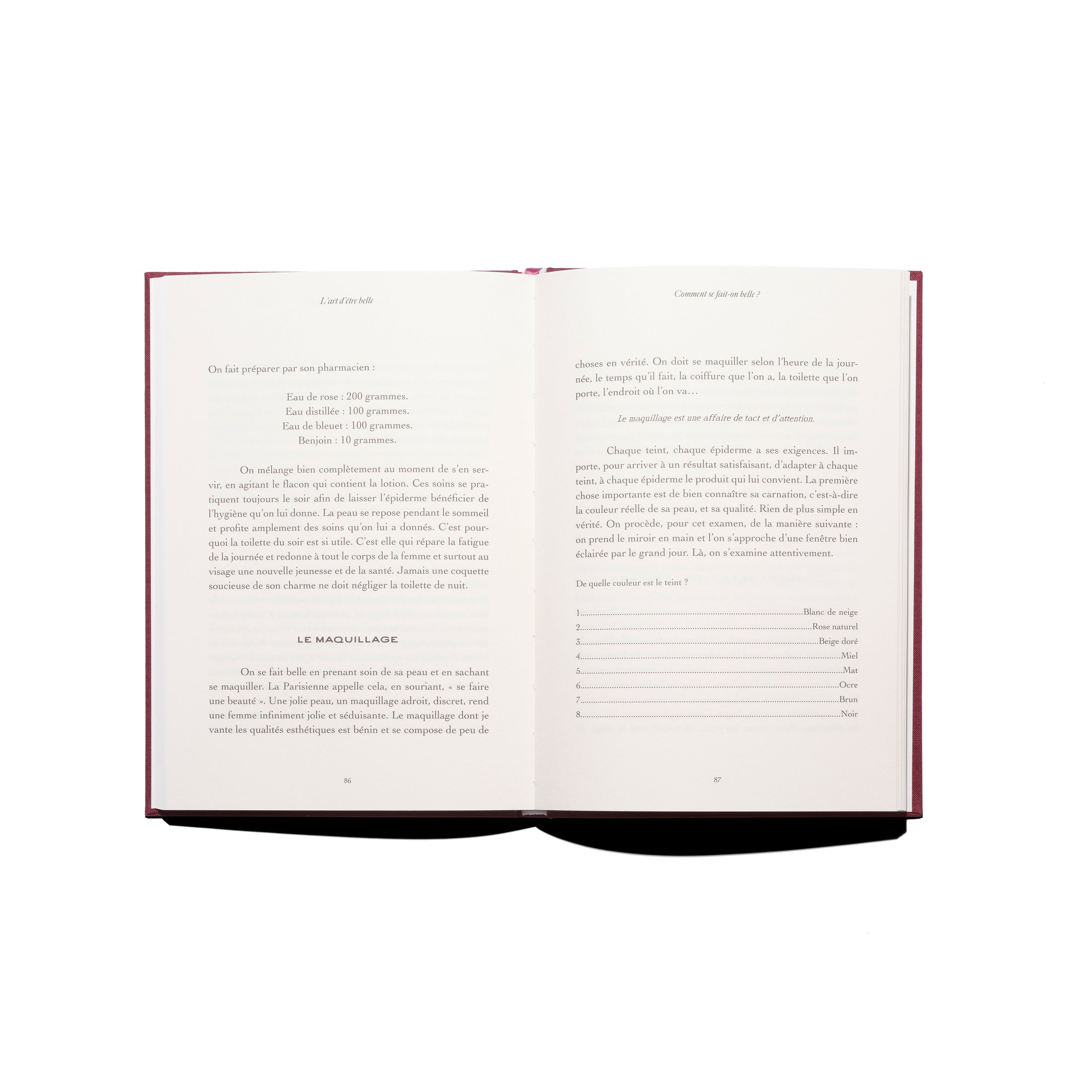 L'art d'être belle - Édition française