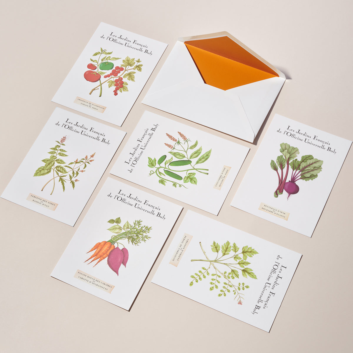 Carte postale parfumée verveine des Andes et basilic d'Ulu