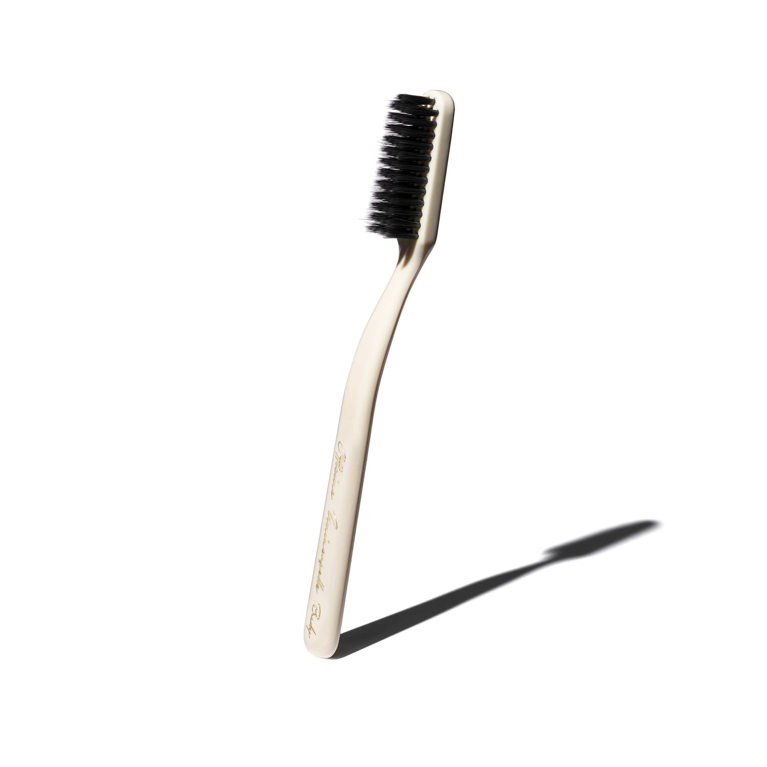 Lacquered toothbrush