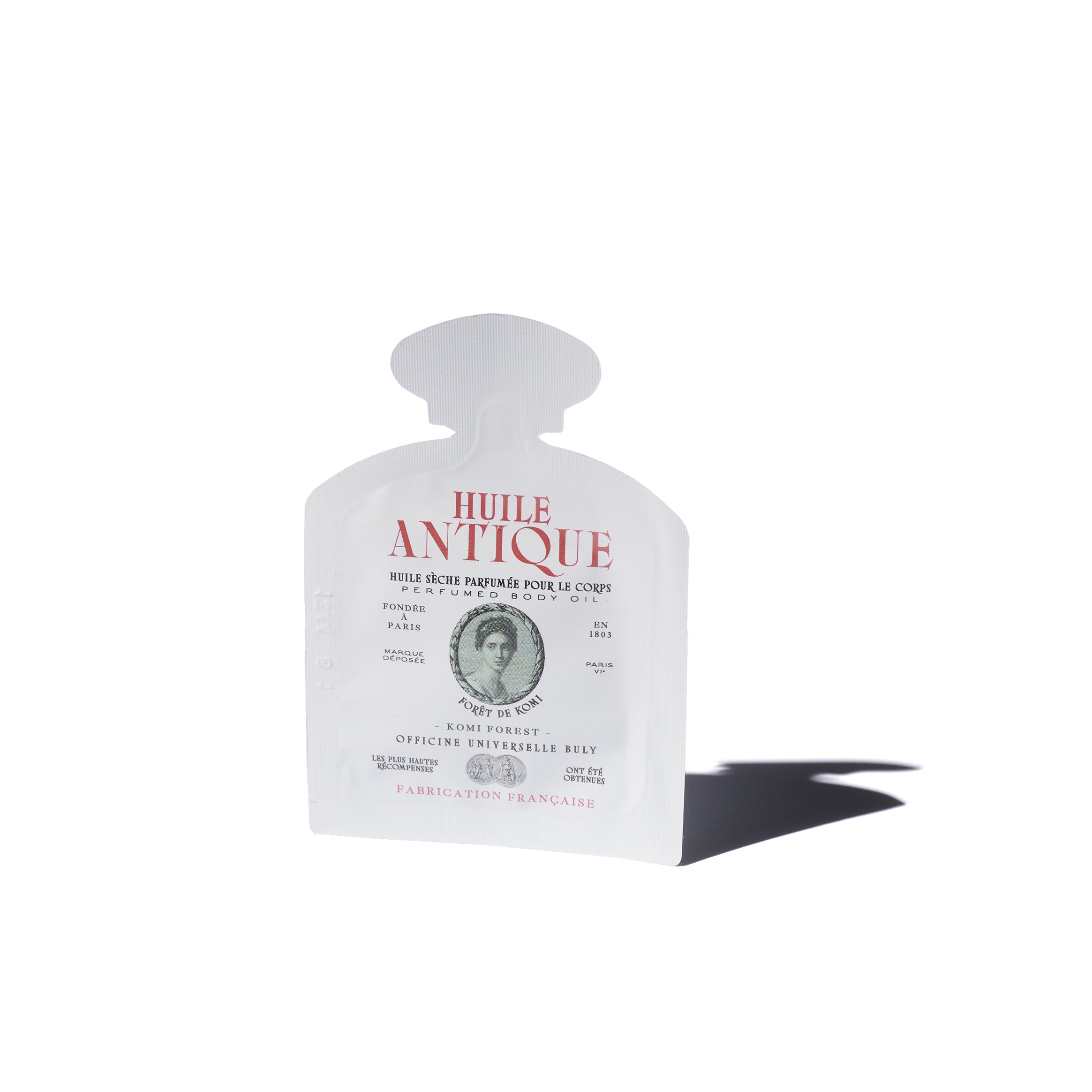 Campione di huile antique mirra d'Eritrea