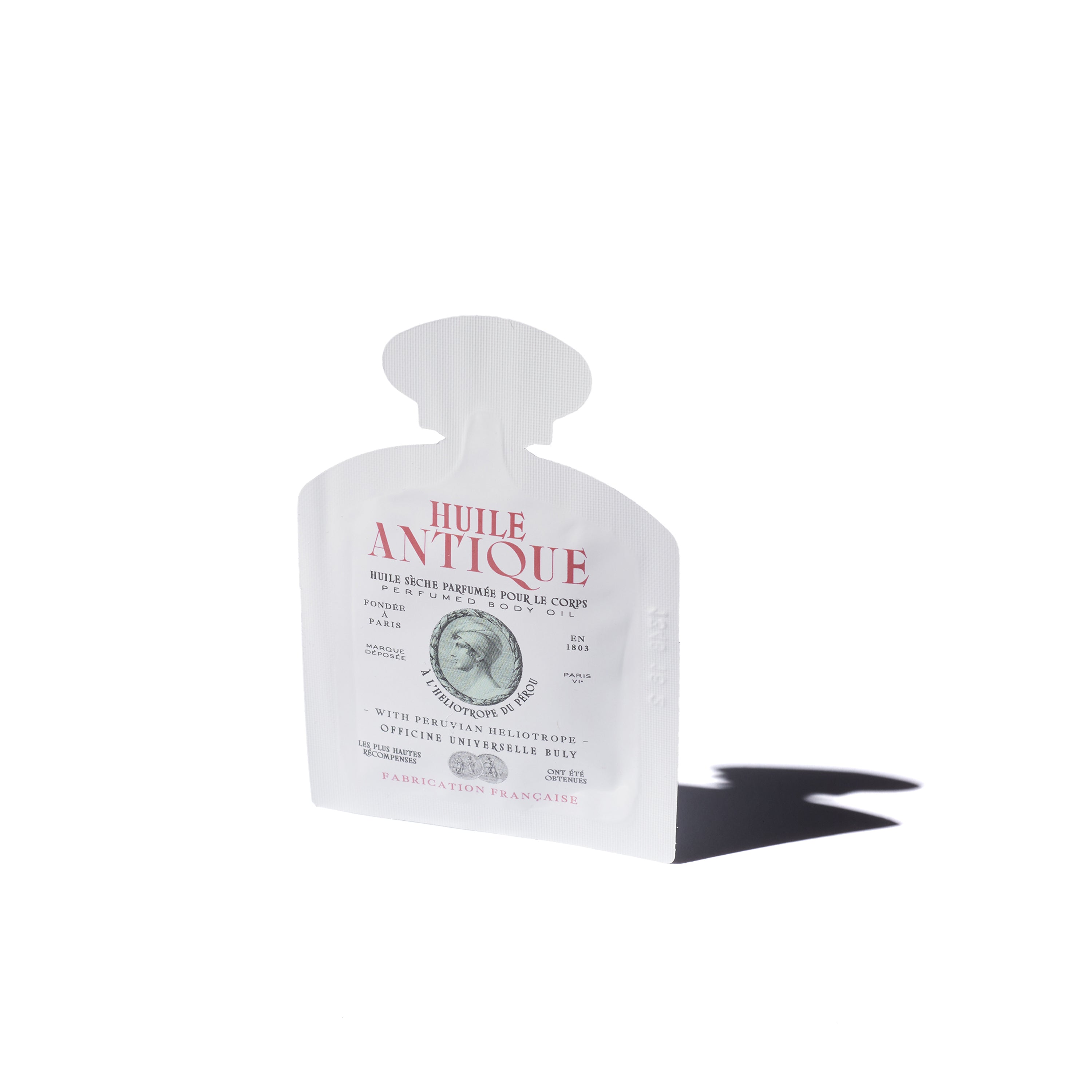 Échantillon huile antique Iris de Malte