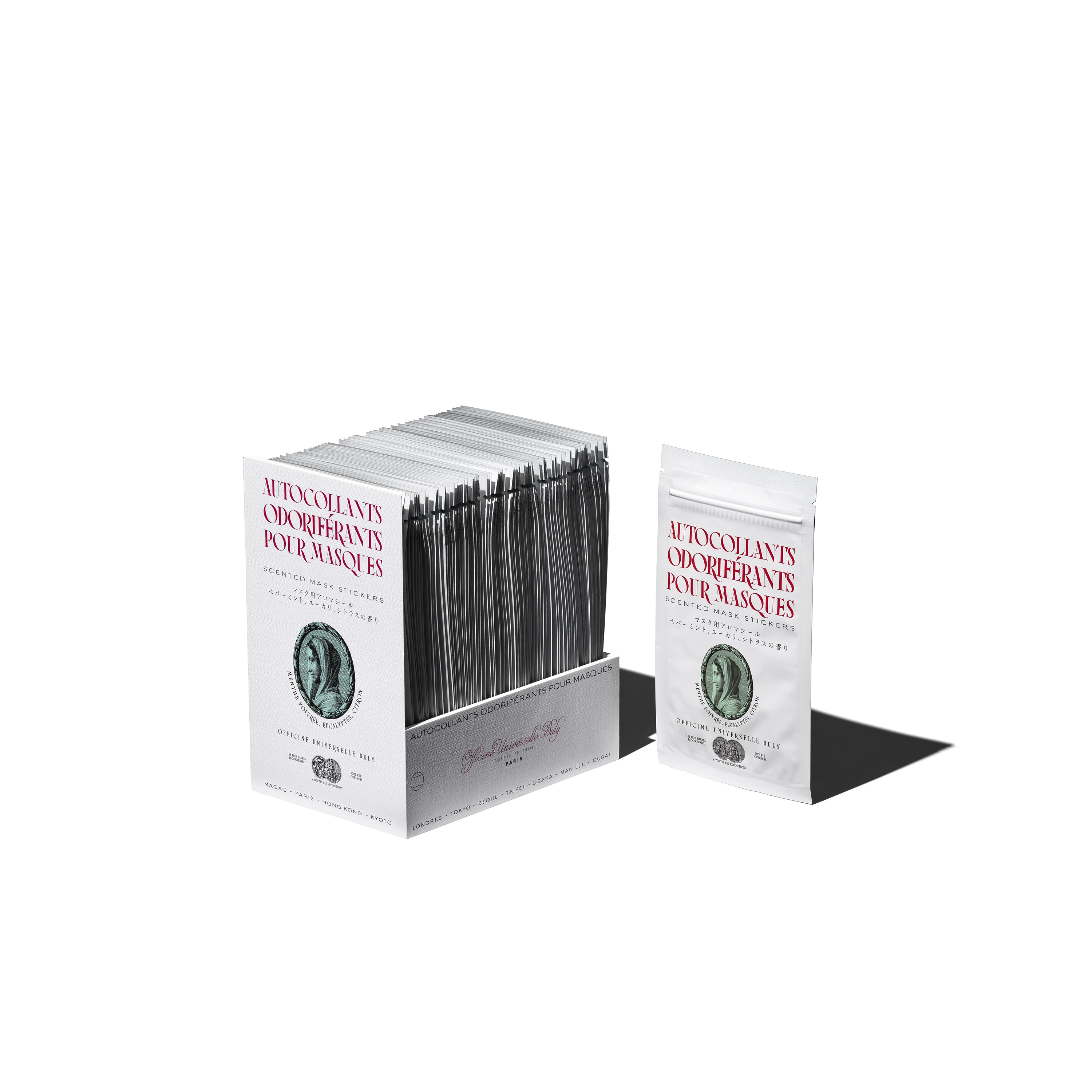 Autocollants Odoriférants pour masques