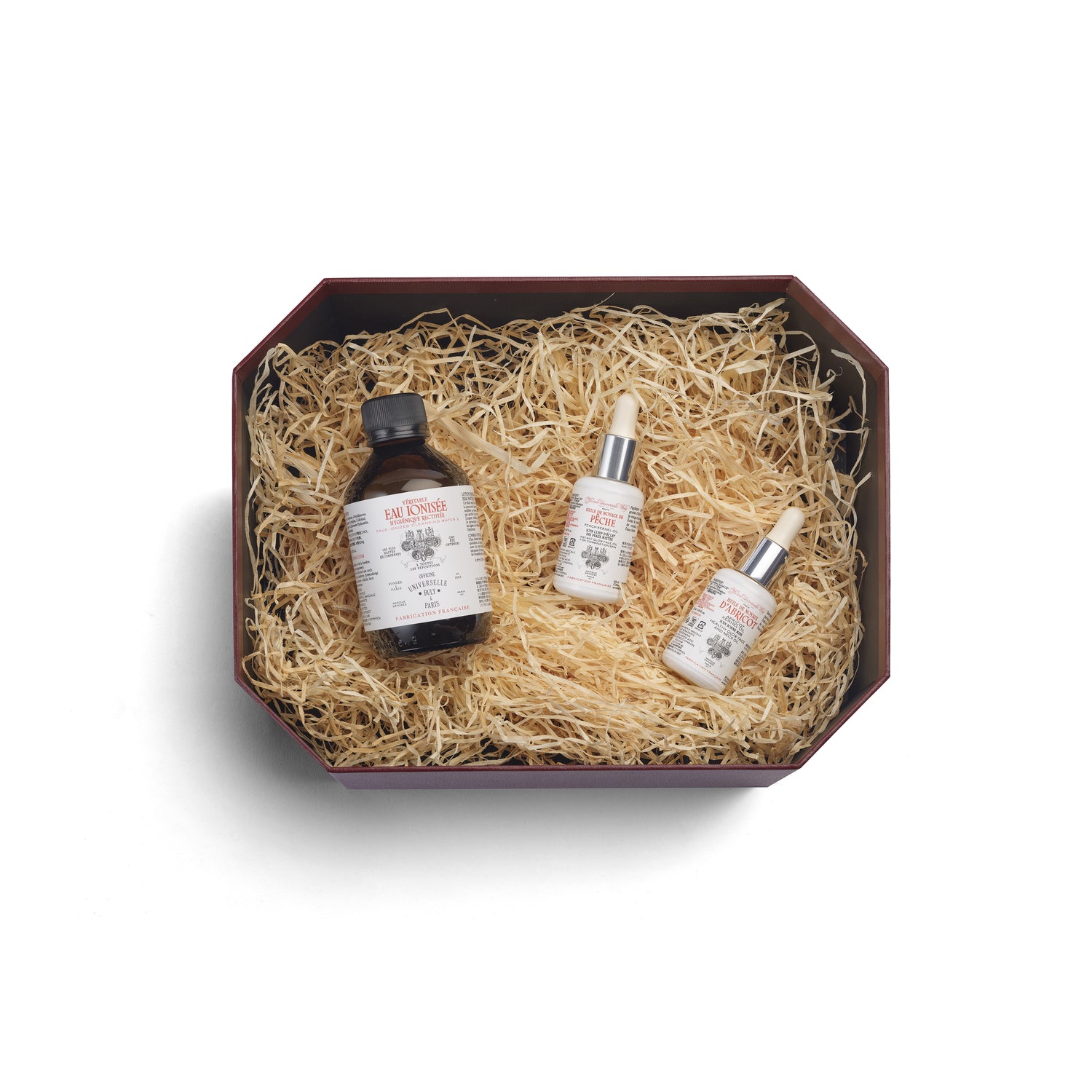 Triptyque peau terne