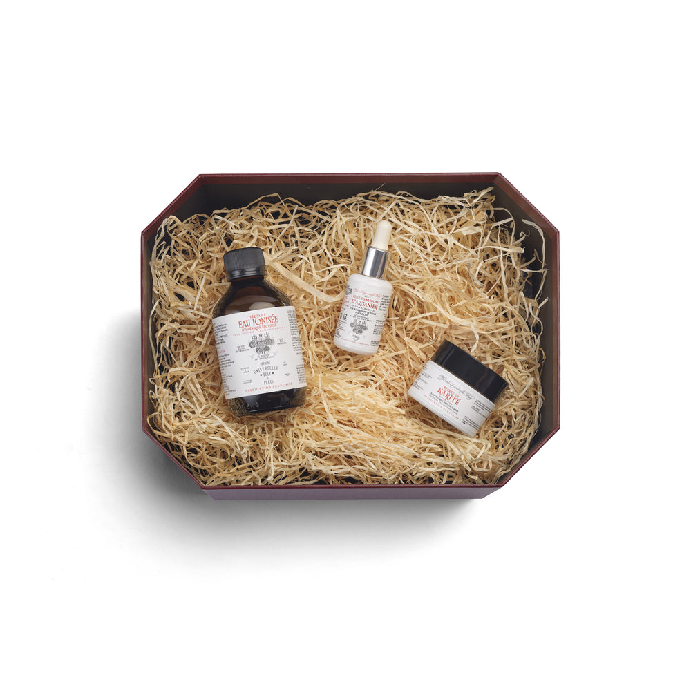 Triptyque peau sèche