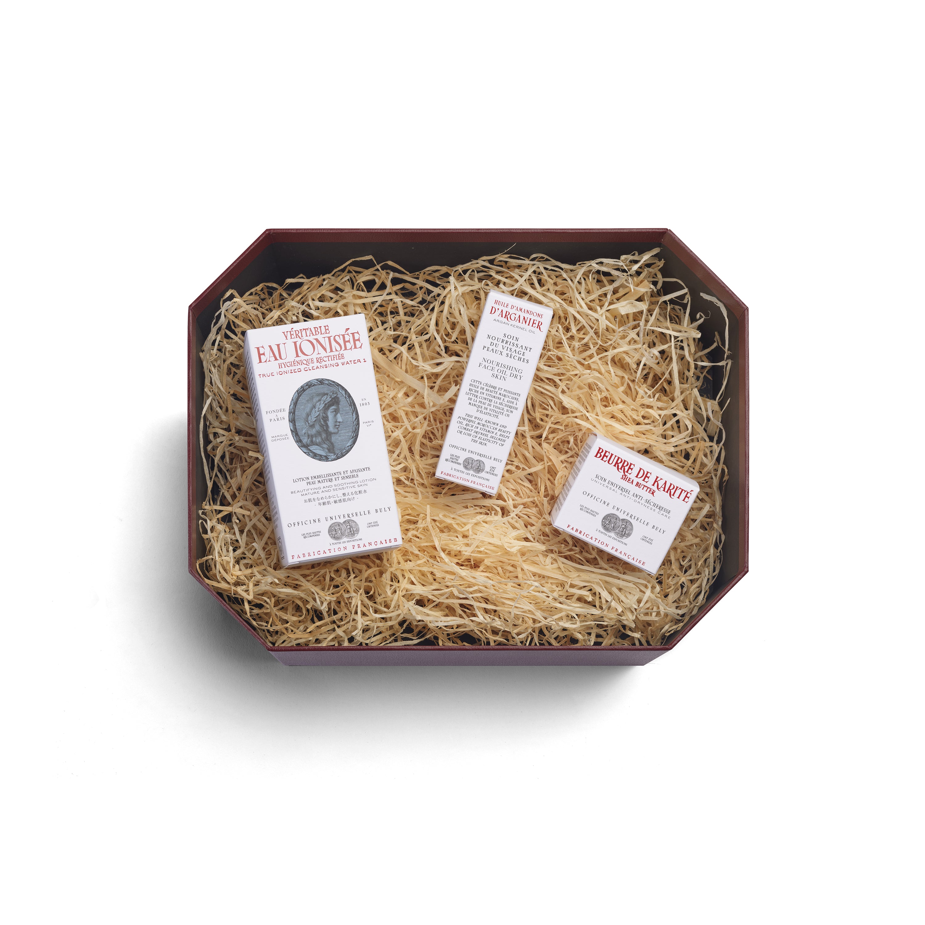 Triptyque peau sèche