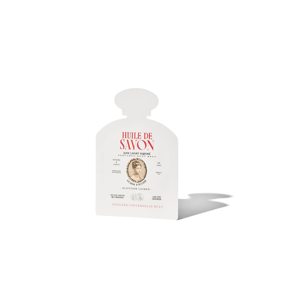 campione Huile de savon  lichene Scozzese